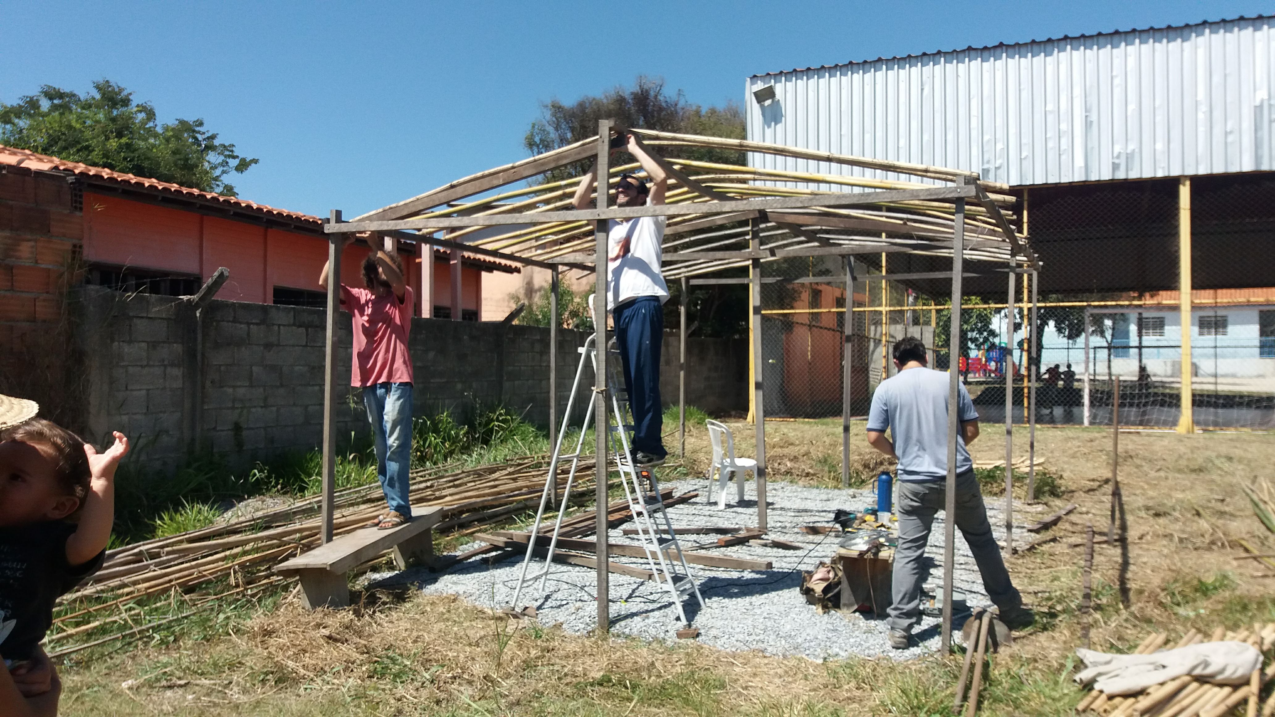 Construindo nossa estufa...