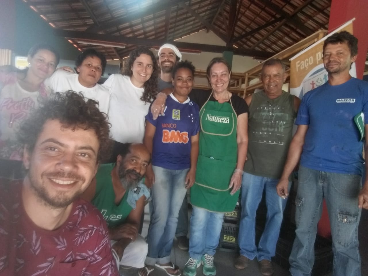 Mutirão no Armazém Raízes do Campo & Espaço Popular Raízes