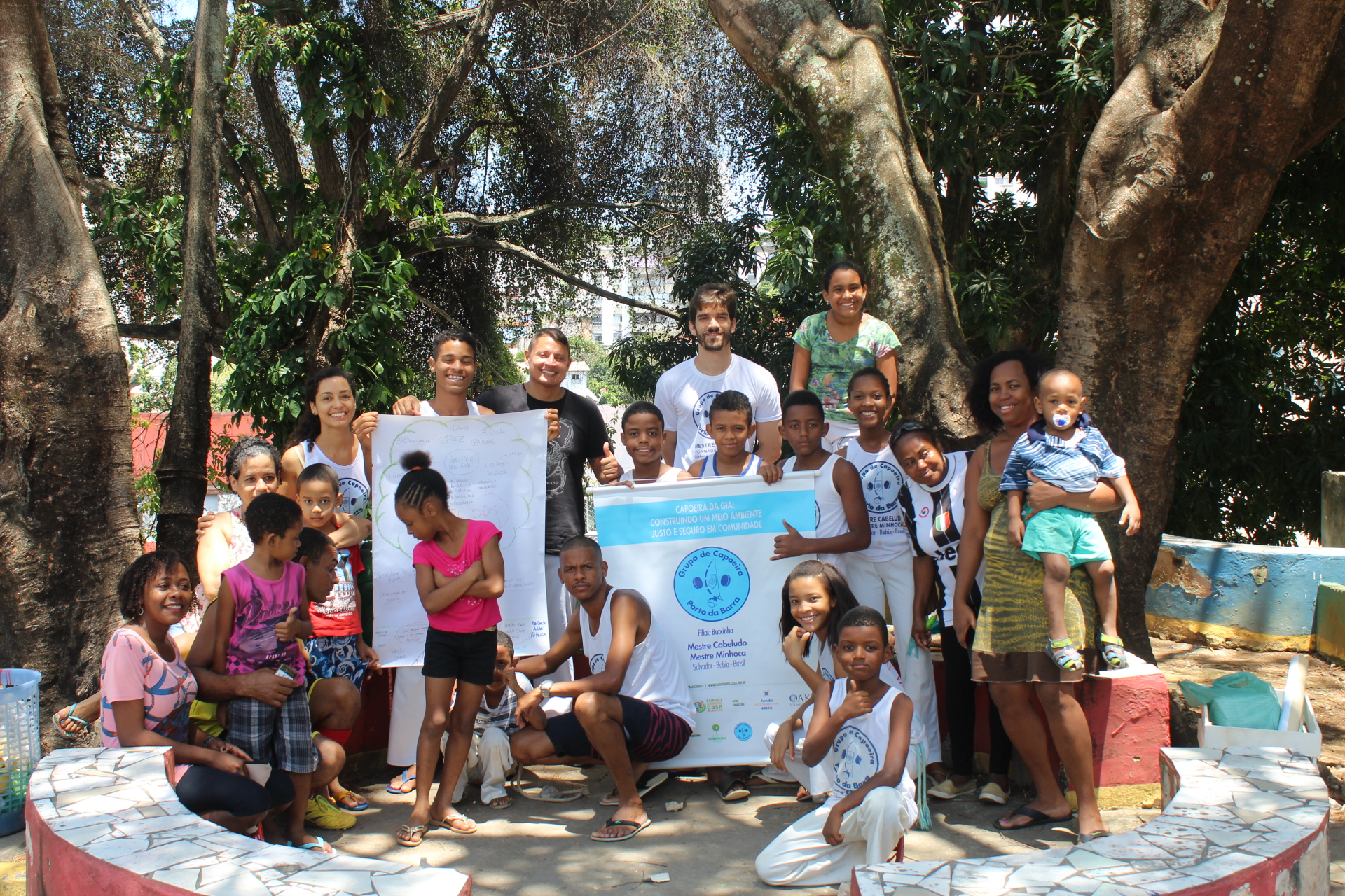 1ª Oficina de Permacultura do Projeto Capoeira da Gia