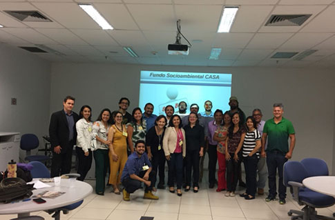 Reunião de apresentação dos projetos em Belém