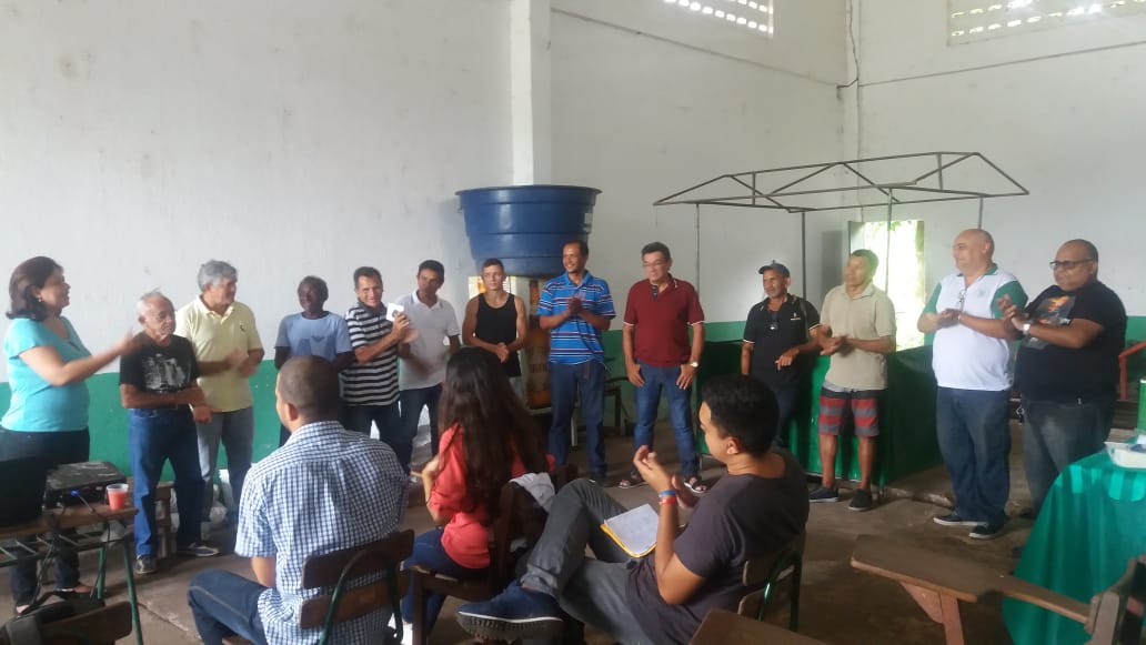 Apresentação do projeto aos agricultores/pescadores, associados e parceiros