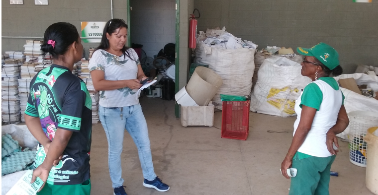 COOTPA E INSTITUTO MANGUEZAL PARCERIA PARA COLETA SELETIVA