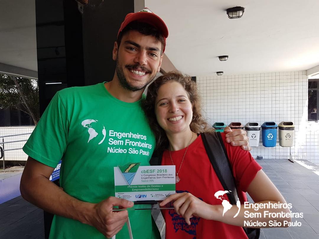 Projeto do Engenheiros sem Fronteiras-SP, apoiado pelo Fundo Casa, vence premiação em Congresso nacional